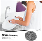 Veemoon Stainless Steel Scrubbers for Cleaning Dishes 20pcs Set Pan Scrubber Brush