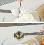 Smithcraft Measuring Cups and Spoons Set, 16 Piece Measuring Cup Set, 18/8 Stainless Steel Measuring Cups Spoons, Measure Cups & Measuring Spoons & Leveler & Measure Equivalents for Baking and Kitchen