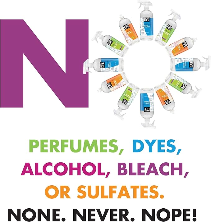 Better Life All Purpose Cleaner - Multipurpose Home and Kitchen Cleaning Spray for Glass, Countertops, Appliances, Upholstery- Multi-surface Spray Cleaner - Currant and Citrus, 32oz (Pack of 2)